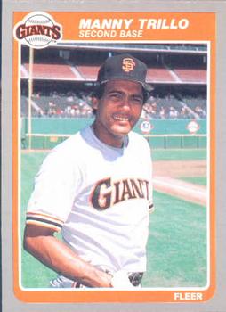 #622 Manny Trillo - San Francisco Giants - 1985 Fleer Baseball