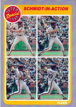 #627 Mike Schmidt - Philadelphia Phillies - 1985 Fleer Baseball