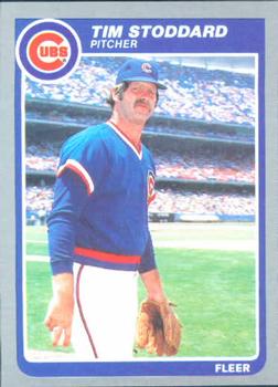 #68 Tim Stoddard - Chicago Cubs - 1985 Fleer Baseball