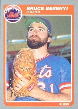 #73 Bruce Berenyi - New York Mets - 1985 Fleer Baseball