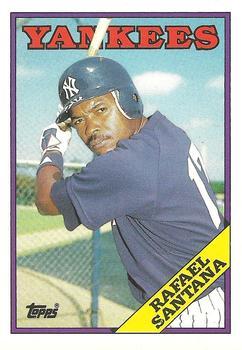 #101T Rafael Santana - New York Yankees - 1988 Topps Traded Baseball