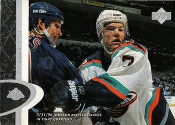 #101 Kenny Jonsson - New York Islanders - 1996-97 Upper Deck Hockey
