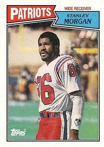 #101 Stanley Morgan - New England Patriots - 1987 Topps Football