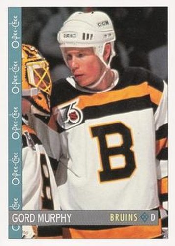 #101 Gord Murphy - Boston Bruins - 1992-93 O-Pee-Chee Hockey