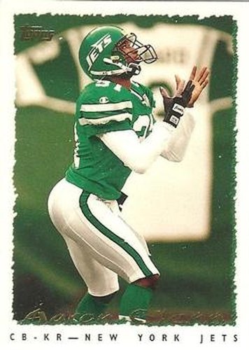 #101 Aaron Glenn - New York Jets - 1995 Topps Football