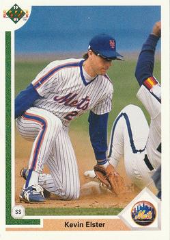 #101 Kevin Elster - New York Mets - 1991 Upper Deck Baseball
