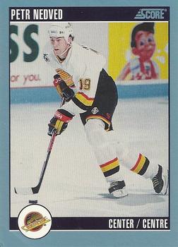 #101 Petr Nedved - Vancouver Canucks - 1992-93 Score Canadian Hockey