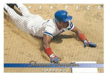 #101 Shawon Dunston - Chicago Cubs - 1993 Upper Deck Baseball