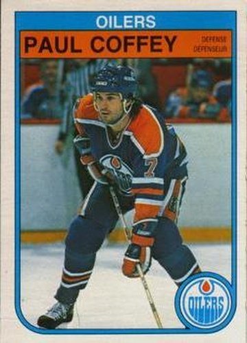 #101 Paul Coffey - Edmonton Oilers - 1982-83 O-Pee-Chee Hockey