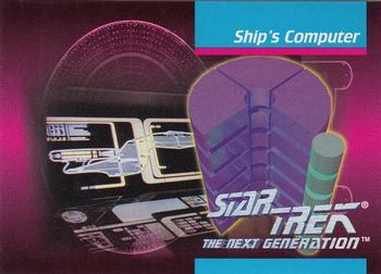 #101 Ship's Computer - 1992 Impel Star Trek: The Next Generation