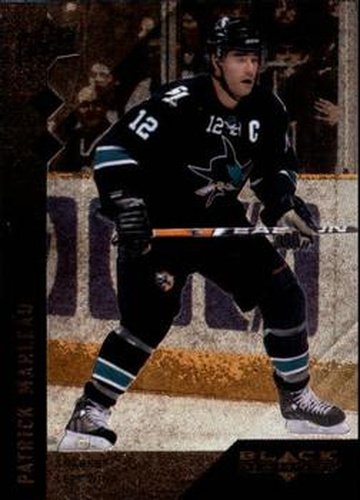 #101 Patrick Marleau - San Jose Sharks - 2009-10 Upper Deck Black Diamond Hockey