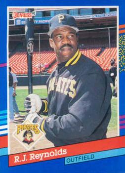 #101 R.J. Reynolds - Pittsburgh Pirates - 1991 Donruss Baseball