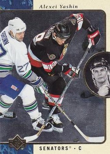 #101 Alexei Yashin - Ottawa Senators - 1995-96 SP Hockey