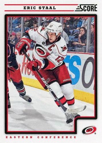 #101 Eric Staal - Carolina Hurricanes - 2012-13 Score Hockey