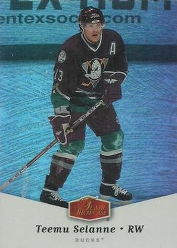 #101 Teemu Selanne - Anaheim Ducks - 2006-07 Flair Showcase Hockey