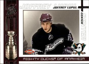 #101 Joffrey Lupul - Anaheim Mighty Ducks - 2003-04 Pacific Quest for the Cup Hockey