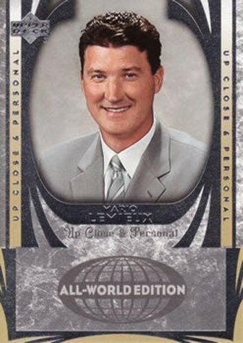 #101 Mario Lemieux - Canada - 2004-05 UD All-World Edition Hockey