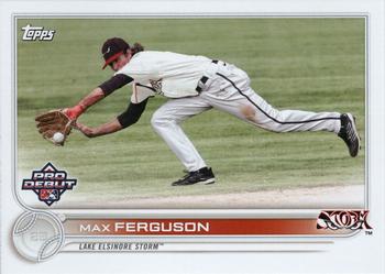 #PD-101 Max Ferguson - Lake Elsinore Storm - 2022 Topps Pro Debut Baseball