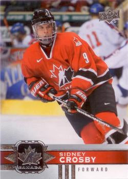 #101 Sidney Crosby - Canada - 2017-18 Upper Deck Canadian Tire Team Canada Hockey