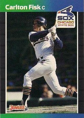 #101 Carlton Fisk - Chicago White Sox - 1989 Donruss Baseball