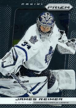 #101 James Reimer - Toronto Maple Leafs - 2013-14 Panini Prizm Hockey