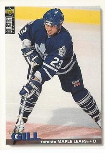 #101 Todd Gill - Toronto Maple Leafs - 1995-96 Collector's Choice Hockey