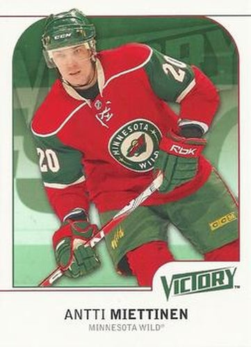 #101 Antti Miettinen - Minnesota Wild - 2009-10 Upper Deck Victory Hockey