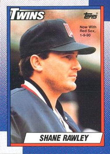#101 Shane Rawley - Boston Red Sox - 1990 O-Pee-Chee Baseball