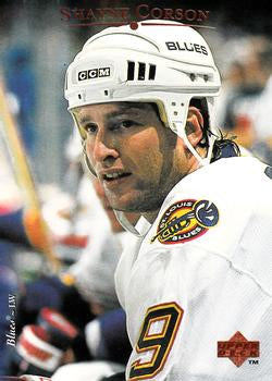 #101 Shayne Corson - St. Louis Blues - 1995-96 Upper Deck Hockey