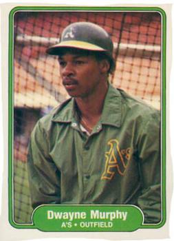 #101 Dwayne Murphy - Oakland Athletics - 1982 Fleer Baseball