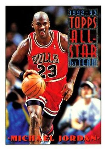 #101 Michael Jordan - Chicago Bulls - 1993-94 Topps Basketball