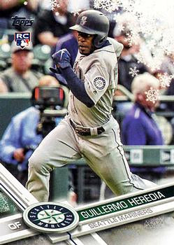 #HMW101 Guillermo Heredia - Seattle Mariners - 2017 Topps Holiday Baseball