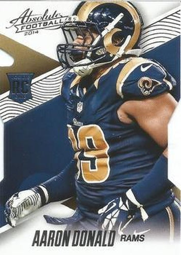 #101 Aaron Donald - St. Louis Rams - 2014 Panini Absolute - Retail Football