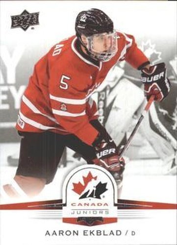 #101 Aaron Ekblad - Canada - 2014-15 Upper Deck Team Canada Juniors Hockey