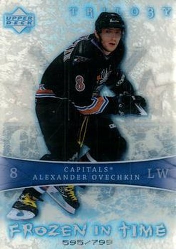 #101 Alexander Ovechkin - Washington Capitals - 2007-08 Upper Deck Trilogy Hockey