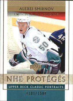 #101 Alexei Smirnov - Anaheim Mighty Ducks - 2002-03 Upper Deck Classic Portraits Hockey