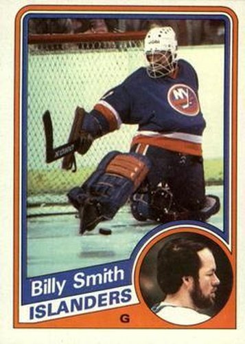 #101 Billy Smith - New York Islanders - 1984-85 Topps Hockey