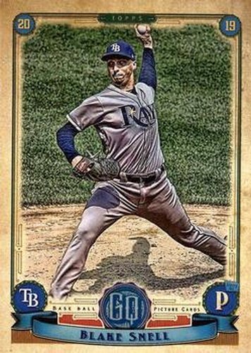 #101 Blake Snell - Tampa Bay Rays - 2019 Topps Gypsy Queen Baseball