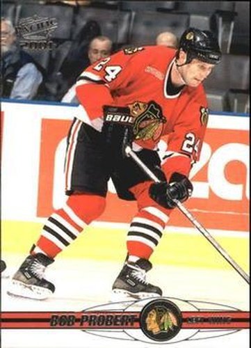 #101 Bob Probert - Chicago Blackhawks - 2000-01 Pacific Hockey