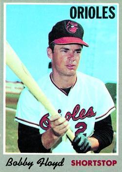 #101 Bobby Floyd - Baltimore Orioles - 1970 Topps Baseball