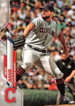 #101 Brad Hand - Cleveland Indians - 2020 Topps Baseball