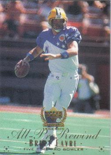 #101 Brett Favre - Green Bay Packers - 1999 Upper Deck Century Legends Football