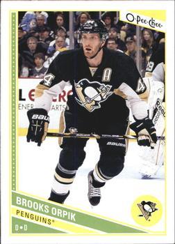 #101 Brooks Orpik - Pittsburgh Penguins - 2013-14 O-Pee-Chee Hockey