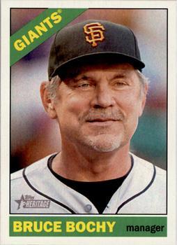 #101 Bruce Bochy - San Francisco Giants - 2015 Topps Heritage Baseball