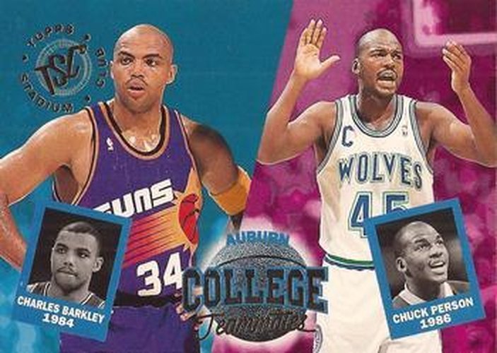 #101 Chuck Person / Charles Barkley - Minnesota Timberwolves/Phoenix Suns - 1994-95 Stadium Club Basketball