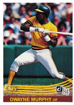 #101 Dwayne Murphy - Oakland Athletics - 1984 Donruss Baseball