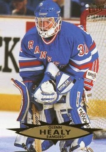 #101 Glenn Healy - New York Rangers - 1995-96 Ultra Hockey