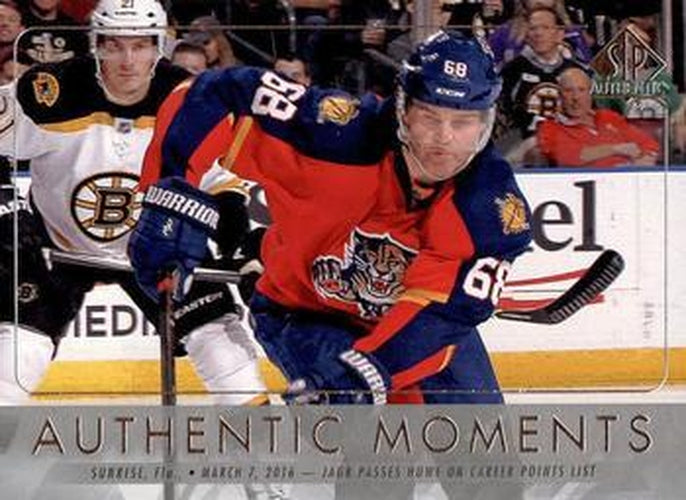 #101 Jaromir Jagr - Florida Panthers - 2016-17 SP Authentic Hockey