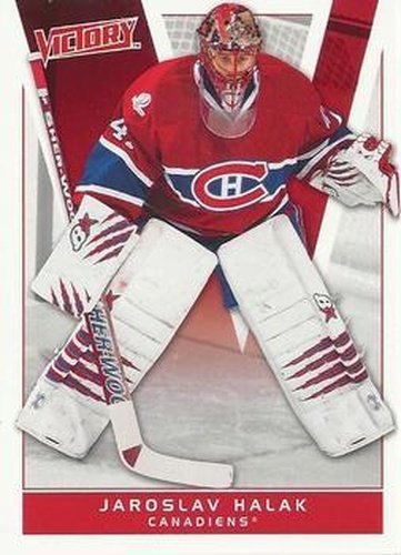 #101 Jaroslav Halak - Montreal Canadiens - 2010-11 Upper Deck Victory Hockey