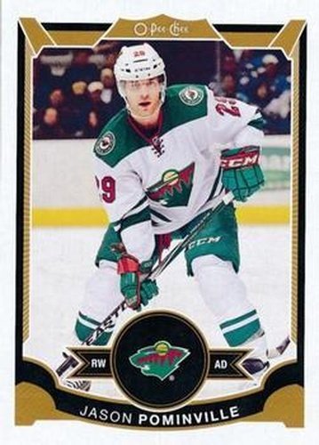 #101 Jason Pominville - Minnesota Wild - 2015-16 O-Pee-Chee Hockey